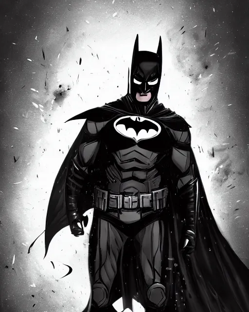 Image similar to ven as batman, with the powers of flash, dynamic lighting, fantasy concept art, trending on art station, stunning visuals, creative, cinematic, ultra detailed, comic strip style