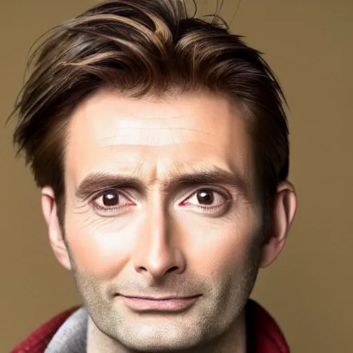 Image similar to david tennant mixed with jodie whittaker