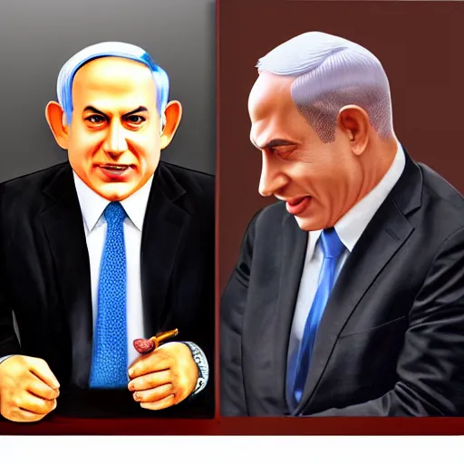 Image similar to benjamin netanyahu picture, photorealistic, detailed, photograph