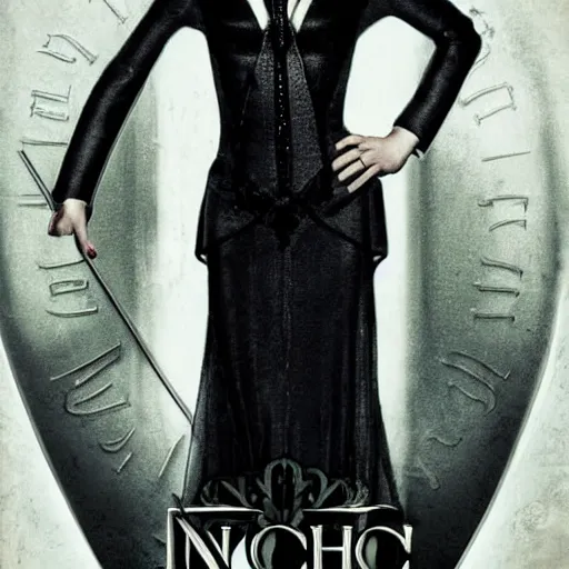 Image similar to cate blanchett , neo gothic, movie poster,