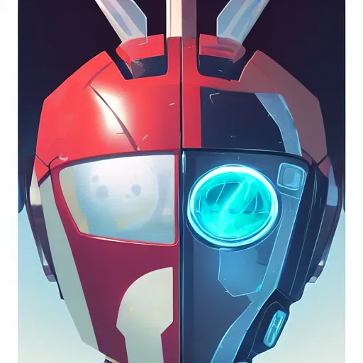 Image similar to face icon stylized minimalist robotech, loftis, cory behance hd by jesper ejsing, by rhads, makoto shinkai and lois van baarle, ilya kuvshinov, rossdraws global illumination