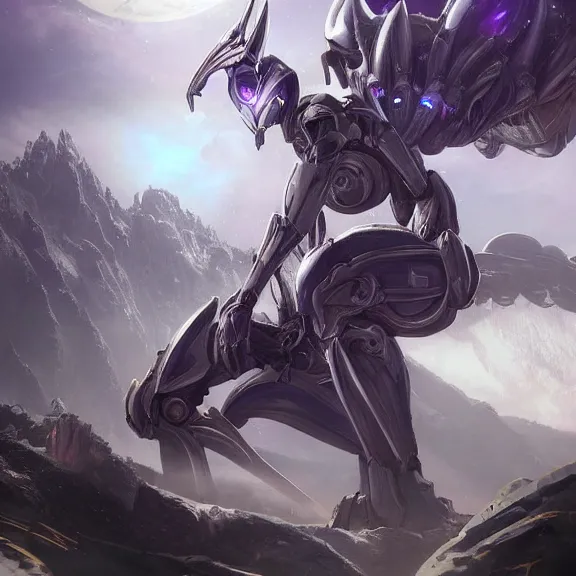 Prompt: extremely detailed cinematic low ground shot of a giant 1000 meter tall beautiful stunning female warframe goddess, that's an anthropomorphic hot robot mecha female dragon, silver sharp streamlined armor, detailed head, sharp claws, glowing Purple LED eyes, sitting cutely on a mountain, behind a tiny village, dragon art, warframe fanart, Destiny fanart, micro art, macro art, giantess art, fantasy, goddess art, furry art, furaffinity, high quality 3D realism, DeviantArt, Eka's Portal, HD, depth of field