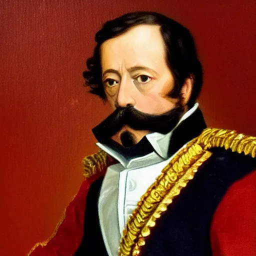 Prompt: napoleon iii