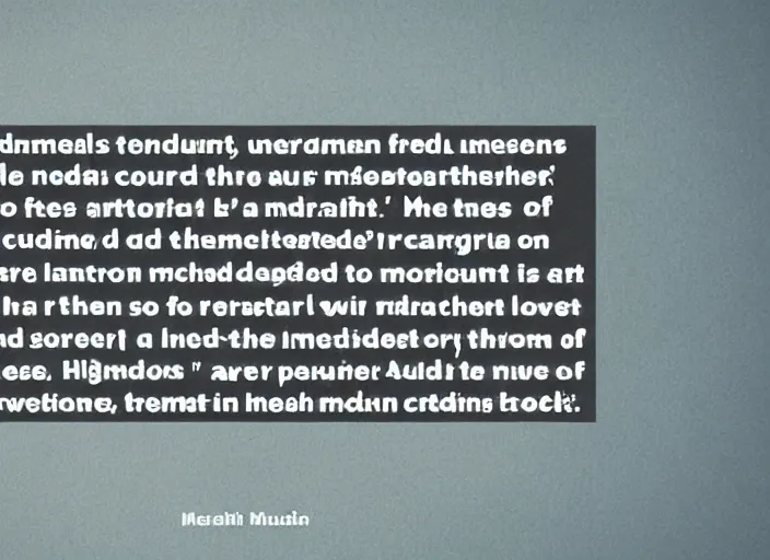 Image similar to 'The medium is the message', a quote from Understanding Media: The Extensions of Man by Marshall McLuhan