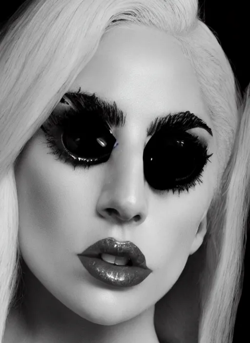 Image similar to lady gaga by nick knight, born this way, born this way album, red weapon 8 k s 3 5, cooke anamorphic / i lenses, highly detailed, cinematic lighting