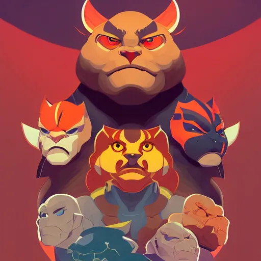 Image similar to face icon stylized minimalist thundercats, loftis, cory behance hd by jesper ejsing, by rhads, makoto shinkai and lois van baarle, ilya kuvshinov, rossdraws global illumination