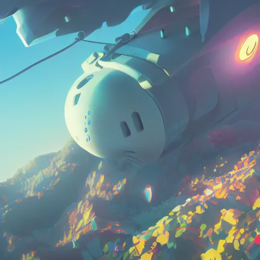 Image similar to , photo realistic, dynamic lighting, artstation, poster, worlds collide, apple vs. magic leap, spatial computer, epic scale, by sylvain sarrailh, by studio ghibli, trending on artstation, color theory, volumetric lighting, 8 k, award winning