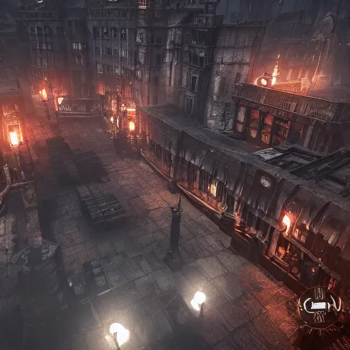 Image similar to grimdark gothic city, unreal engine, 8 k, ultra realistic, ultra detail