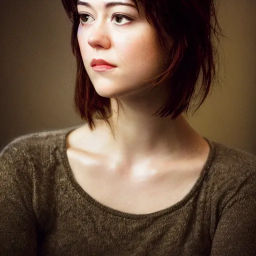 Image similar to a masterpiece portrait photo of a beautiful young woman who looks like a manic pixie dream girl mary elizabeth winstead, symmetrical face