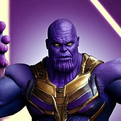 Prompt: thanos thumbs up