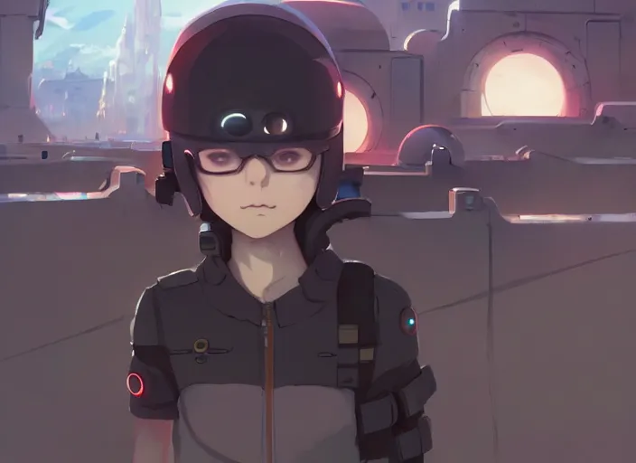 Image similar to moles dressed in spy gear, details, futuristic, epic, destroyed city, landscape illustration concept art anime key visual trending pixiv fanbox by wlop and greg rutkowski and makoto shinkai and studio ghibli and kyoto animation symmetrical facial features