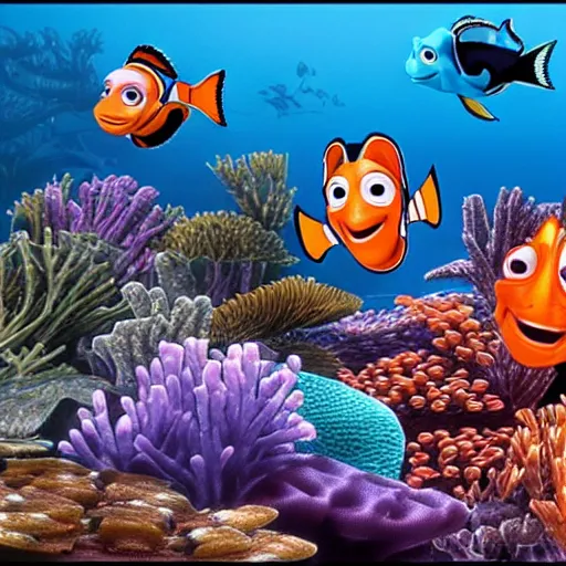 Image similar to finding nemo