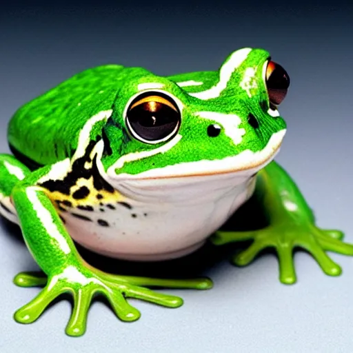Image similar to ito jakuchu frog