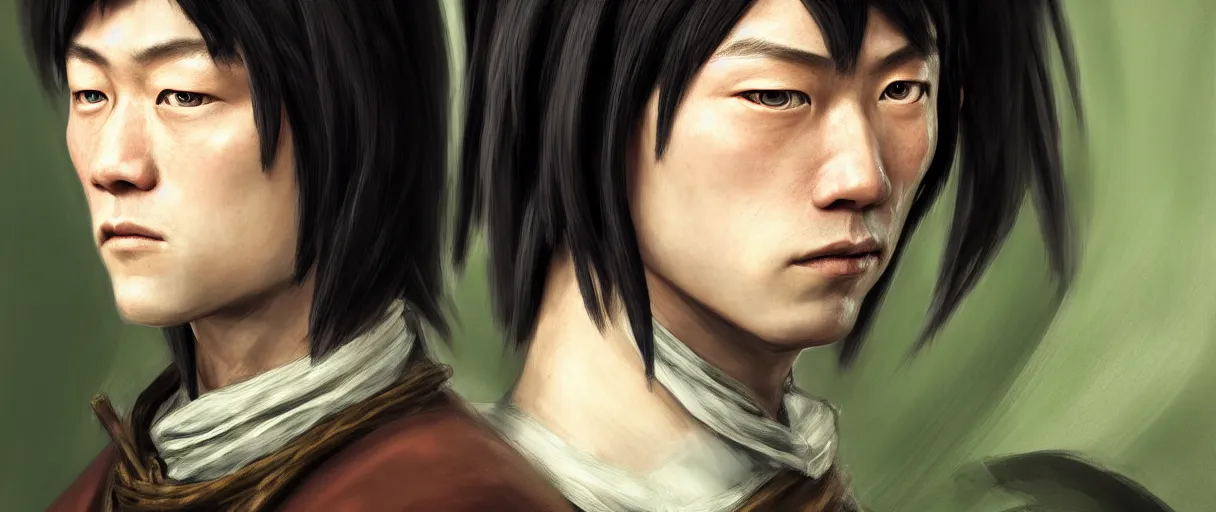 Image similar to hyperrealist highly detailed english medieval portrait of Toph Bei Fong, concept art pascal blanche dramatic studio lighting 8k wide angle shallow depth of field