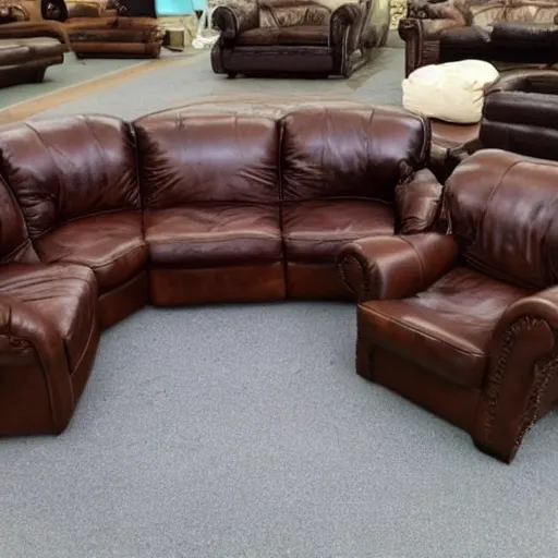 Image similar to leather furniture for sale on facebook,