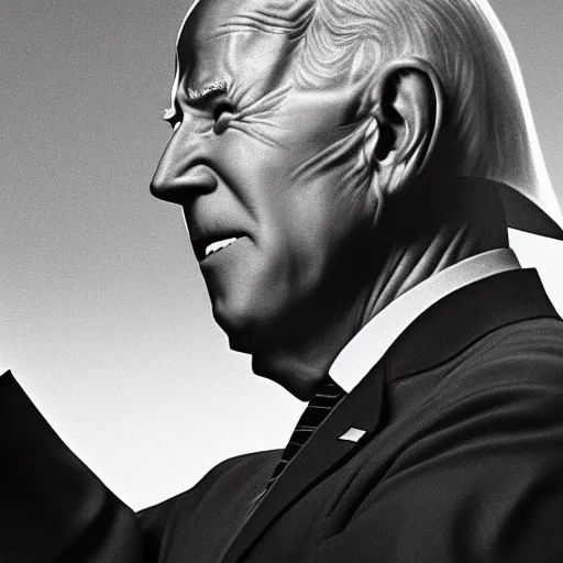 Image similar to first promo stills of Darth Biden released