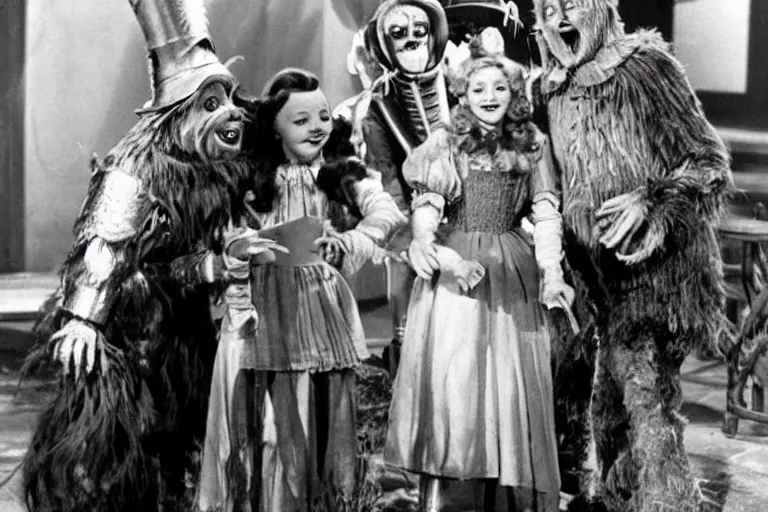 Image similar to Tik-Tok from The Wizard of Oz movie set photo