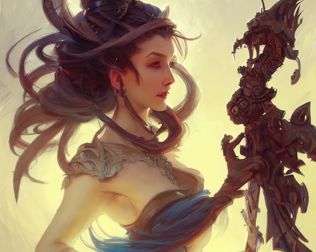 Image similar to photography of jesper ejsing, deep focus, d & d, fantasy, intricate, elegant, highly detailed, digital painting, artstation, concept art, matte, sharp focus, illustration, hearthstone, art by artgerm and greg rutkowski and alphonse mucha