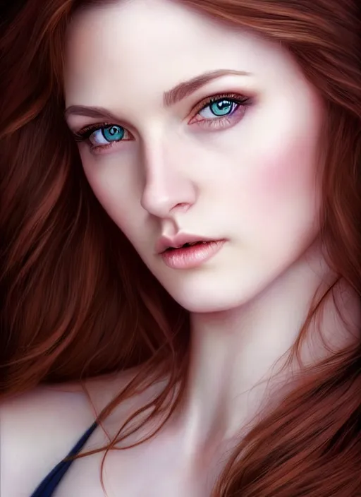 Image similar to a gorgeous scottish female photo, professionally retouched, soft lighting, realistic, smooth face, full body shot, torso, dress, perfect eyes, sharp focus on eyes, 8 k, high definition, insanely detailed, intricate, elegant, art by artgerm and jason chan