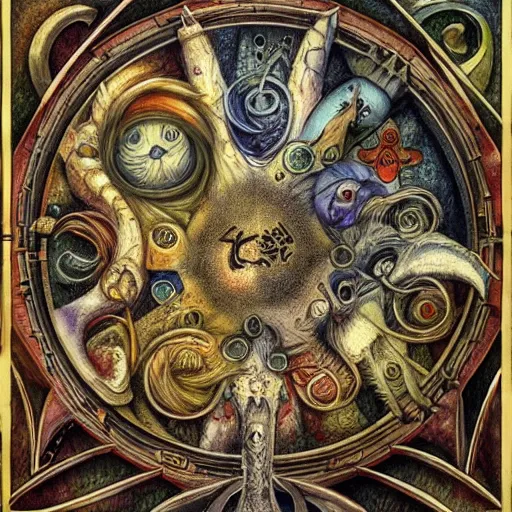 Image similar to detailed and sharp cancer zodiac artwork, mystic style, detailed, 8 k, detailed, symmetrical, by brian froud