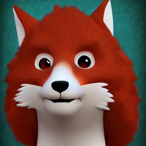 Prompt: an anthropomorphic fox, furry, anthro