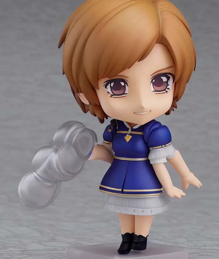 Prompt: princess diana nendoroid, well - designed, realistic lighting, detailed face,