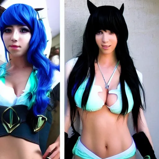 Image similar to instagram model cosplay