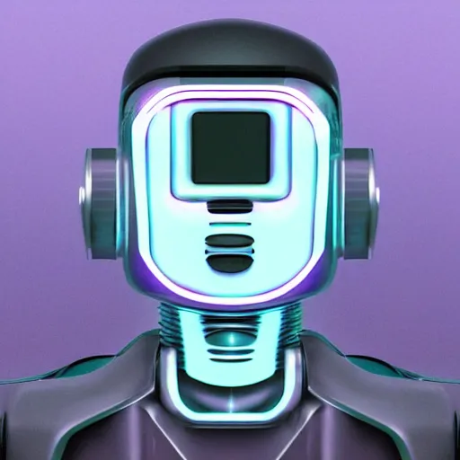 Prompt: Cyberpunk Robot Mugshot