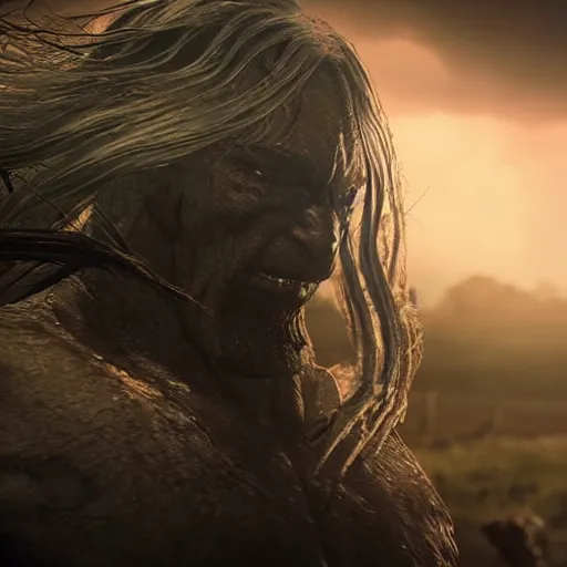 Image similar to Elden ring game real life 4K quality super realistic