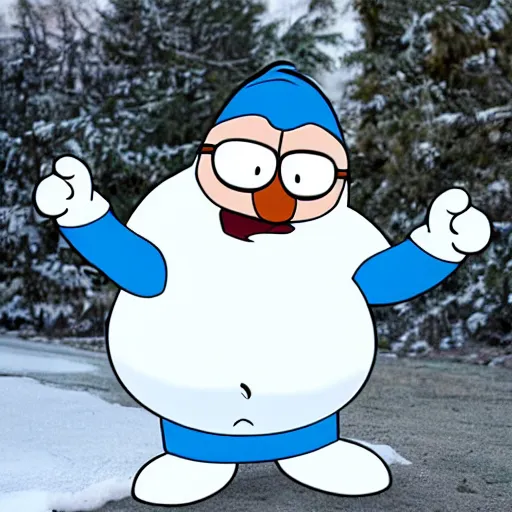 Prompt: Peter griffin Olaf