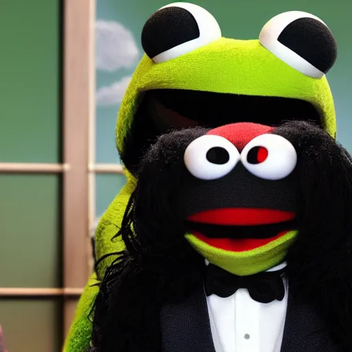 Image similar to froppy in the muppet show