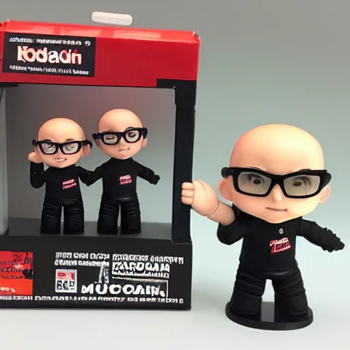 Image similar to joe satriani as nendoroid, kodak film