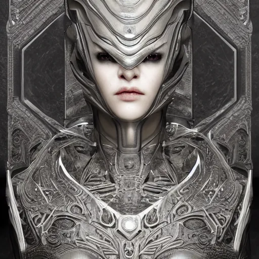 Prompt: valorant characters, highly detailed, symmetrical long head, smooth marble surfaces, detailed ink illustration, raiden metal gear, cinematic smooth stone, deep aesthetic, concept art, post process, 4k, carved marble texture and silk cloth, latex skin, highly ornate intricate details, in the style of hr Giger