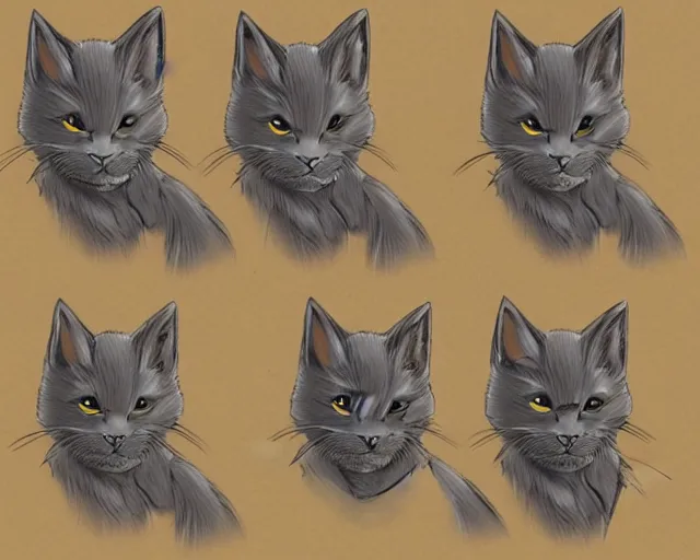 Image similar to 'how to draw king cat' step-by-step reference, trending on artstation, indie games, digital art, line art