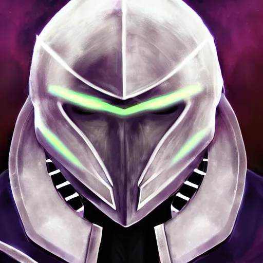 Image similar to void knight, closeup portrait art by kotaro chiba