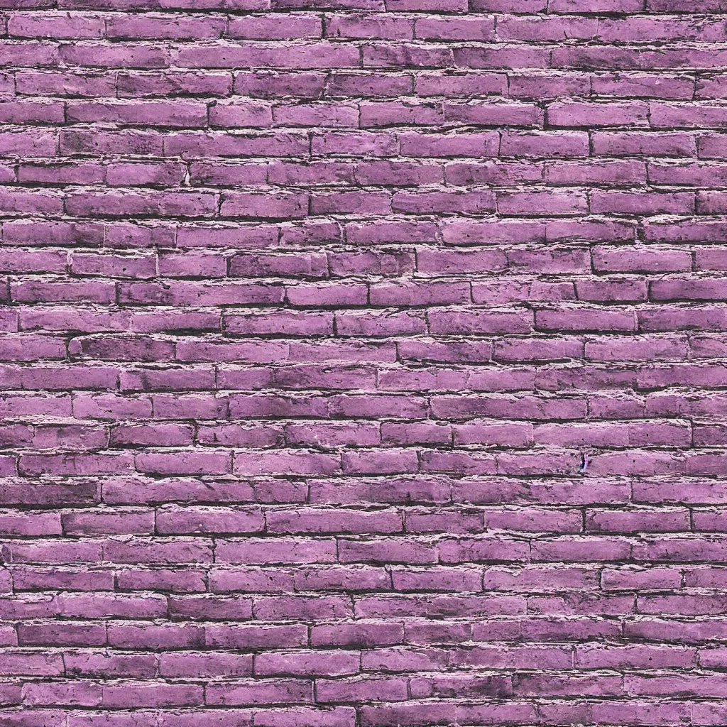 Prompt: purple painted brick texture