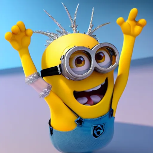 minion happy face