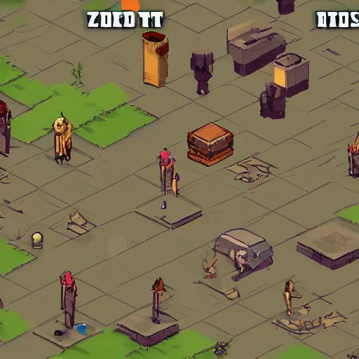 Prompt: jesus as a character in project zomboid, in - game screenshot, isometric, video game