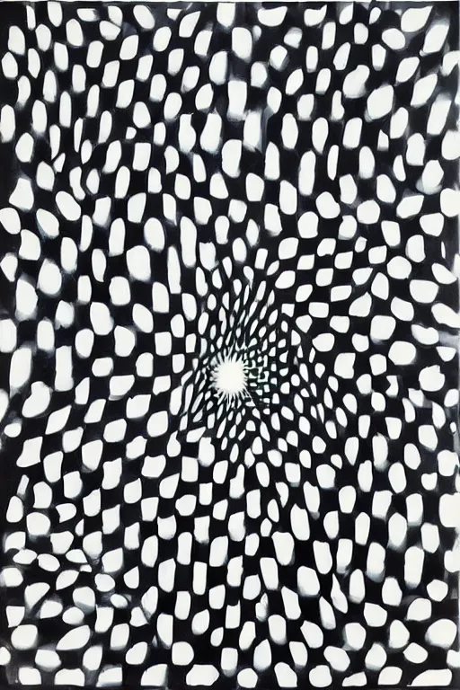 Prompt: “KPainting by Bridget Riley”