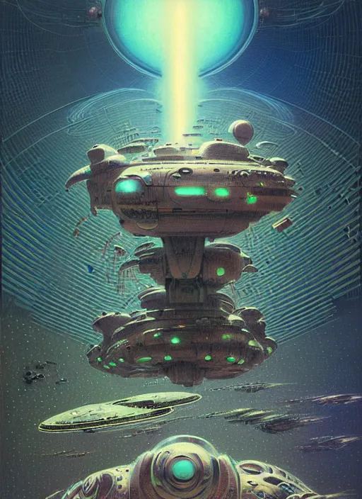 Image similar to design only! 2 0 5 0 s retro future art 1 9 7 0 s science fiction borders lines decorations space machine, mech, robot. muted colors. by jean - baptiste monge, ralph mcquarrie, marc simonetti, 1 6 6 7. mandelbulb 3 d, fractal flame, jelly fish, coral, cinematic lightning