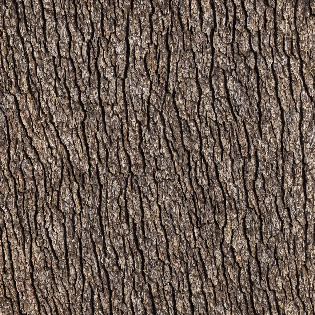 Prompt: oak tree bark material texture, high detail, high definition, photorealistic, 8 k,