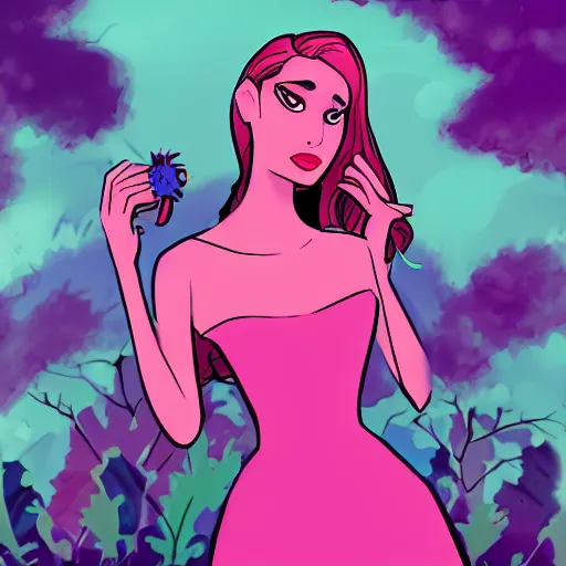 Image similar to persephone in lore olympus