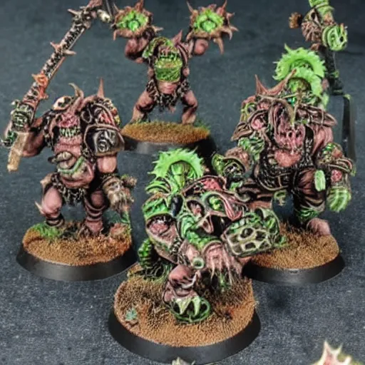 Image similar to nurgle chaos demons