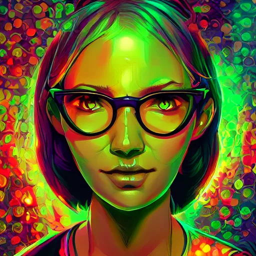 Image similar to skill magic geek inside matrix deepdream radiating a glowing aura stuff loot legends stylized digital illustration video game icon artstation lois van baarle, ilya kuvshinov, rossdraws,