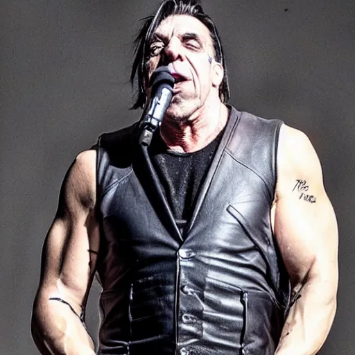 Image similar to till lindemann