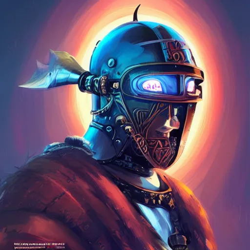 Image similar to cyberpunk viking helmet mask warrior goddess robot ninja fantasy, art gta 5 cover, official fanart behance hd artstation by jesper ejsing, by rhads, makoto shinkai and lois van baarle, ilya kuvshinov, ossdraws