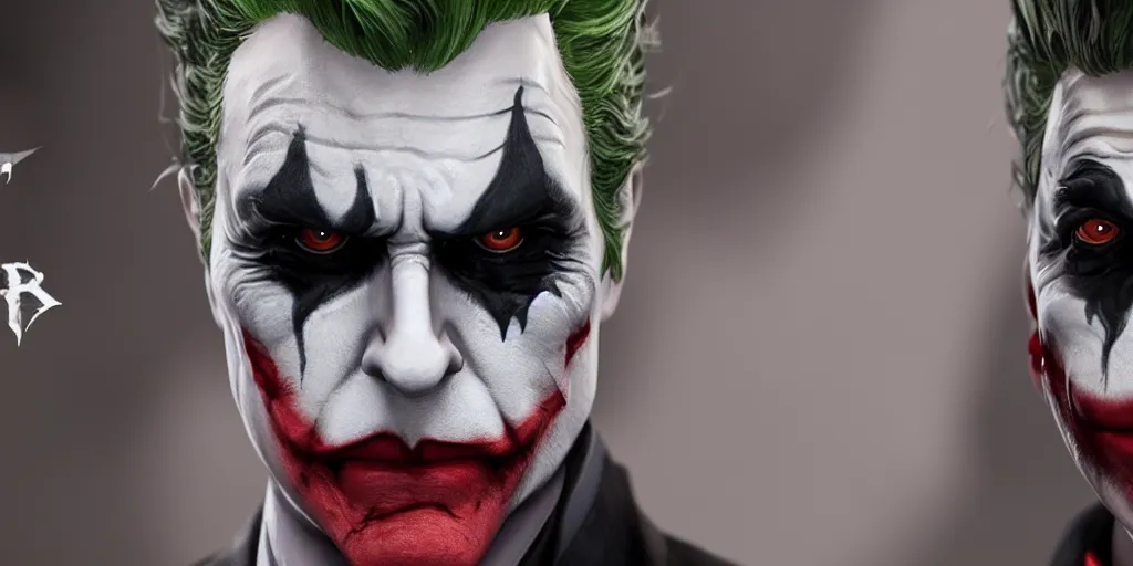 Image similar to joker 2 0 1 9 concept art, outfit and makeup design, unreal engine, 8 k, lots of detail