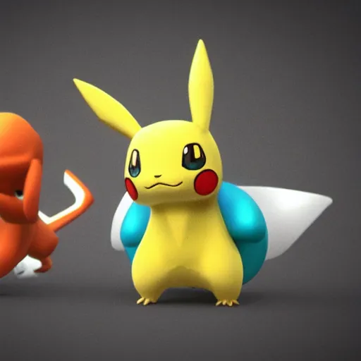 Image similar to new! pokemon that doesn't exist, 3 d rendered