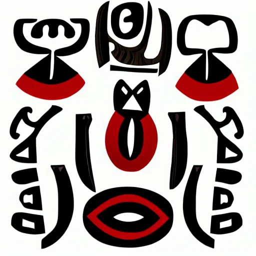 Image similar to igbo insibidi symbols,