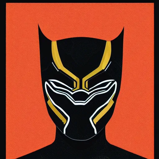 Image similar to Black Panther profile picture by Sachin Teng, asymmetrical, Organic Painting , Matte Painting, geometric shapes, hard edges, graffiti, street art:2 by Sachin Teng:4